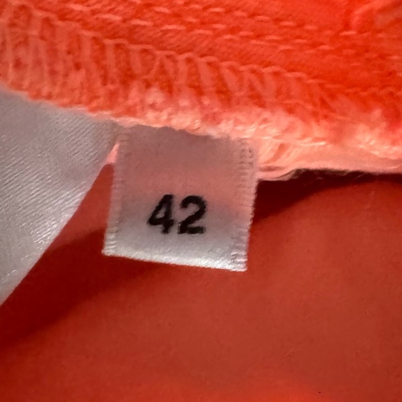 Anthropologie Essential Antwerp Peach Boyfriend Fit Jeans Size 12 - Picture 4 of 8